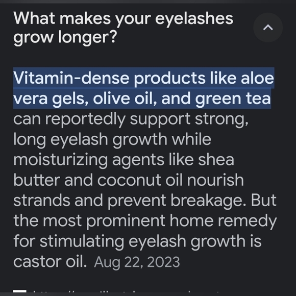 Amazing Formula PURE Castor oil & vit E GROWS long lashes 2 SIDED brush & liner - Picture 3 of 15